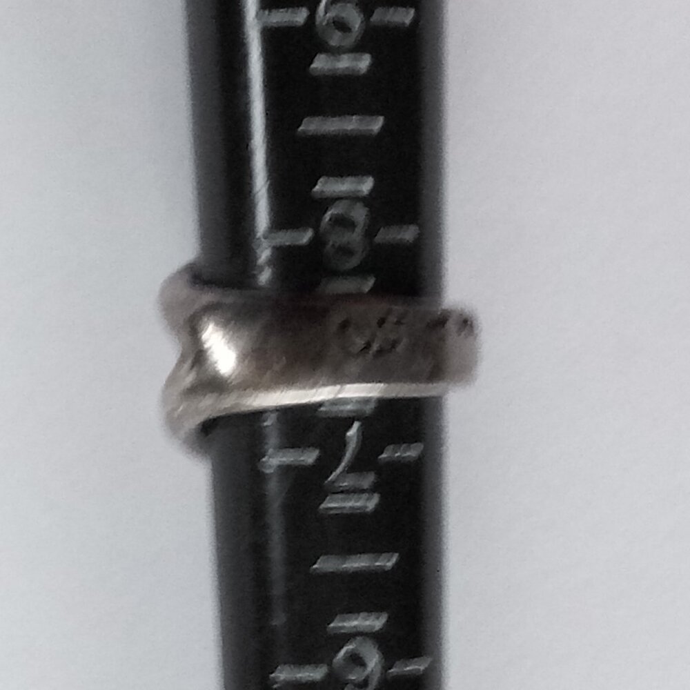 Uno De 50 Statement Ring Silver Tone - image 5